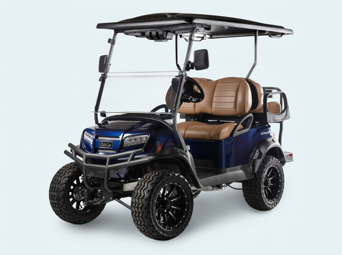 Diamond golf cart